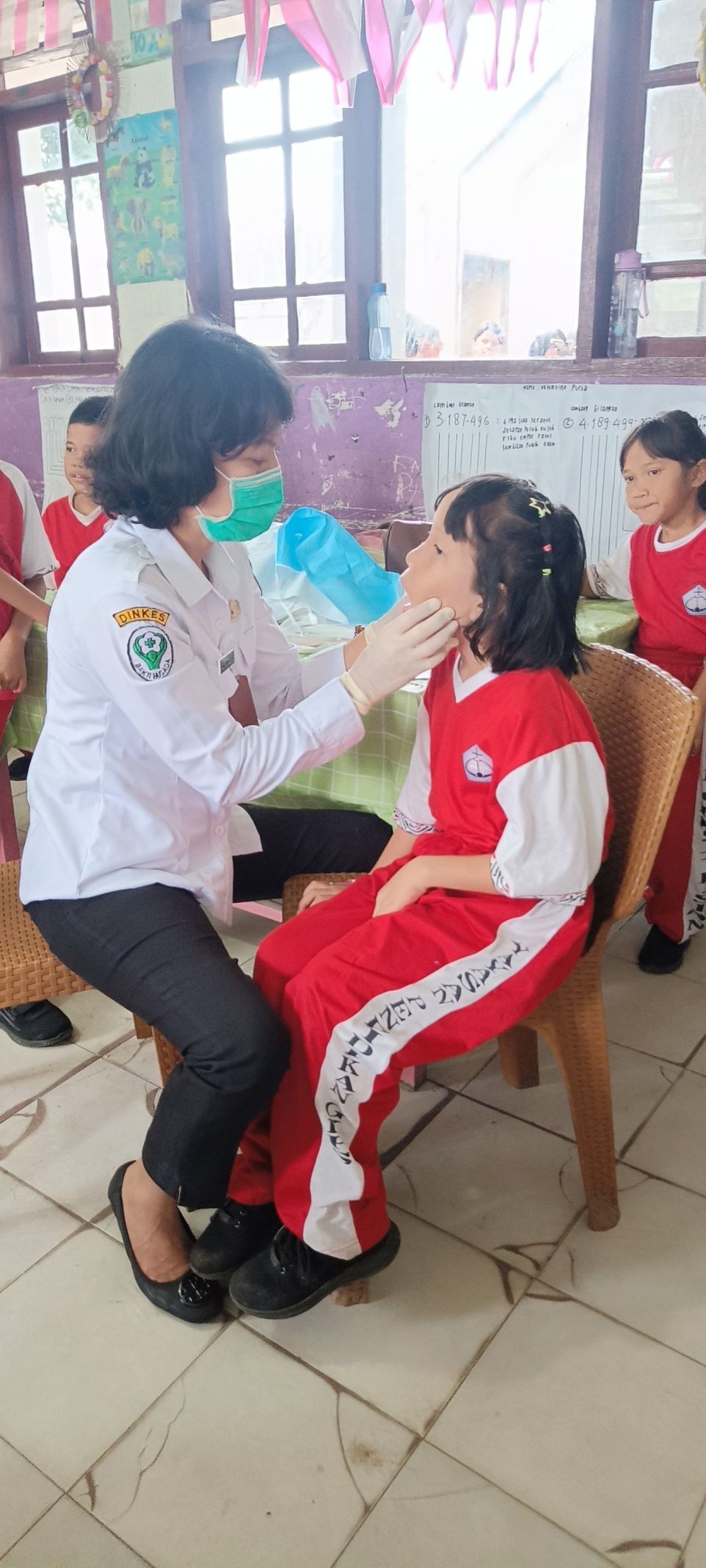 Kegiatan Skrining Kebugaran Jasmani Siswa SD Swasta GKPS  Pematangsiantar